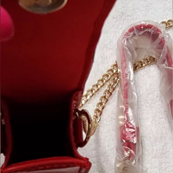 Christian Louboutin Red Lipstick Case With Chain - Picture 3 of 6